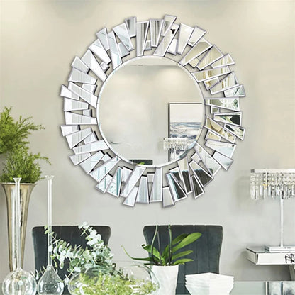 Elegant  Round Wall Mirror Living Room