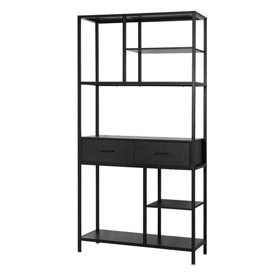 Buy Extra Large Industrial Bookshelf with Drawers Online in Australia