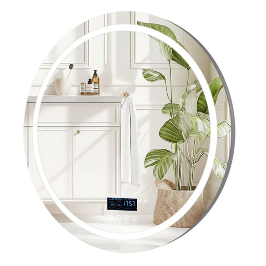 Shop Now: Bluetooth LED Mirror 80CM – Buy Online in Australia