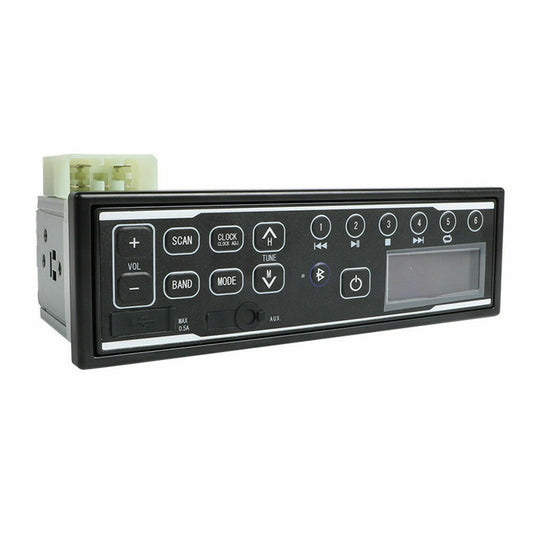P&P 12V/24V Bluetooth Excavator Radio AUX FM/AM USB MIC Mp3 for Hitachi Komatsu Kato