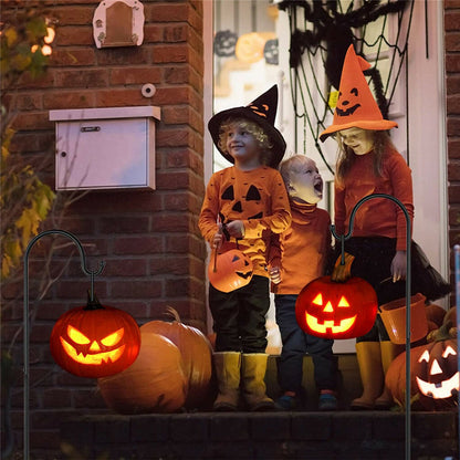 P&P 8X Premium Metal Shepherd Hooks Plant Hanger Bird Feeder Pole for Solar Lights