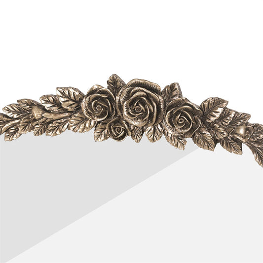 Antique Brass Baroque Mirror for Hallway