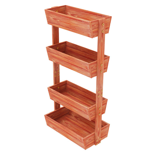 Shop Now for P&P Wooden Ladder Garden Bed Stand - Perfect for Your Garden in Australia