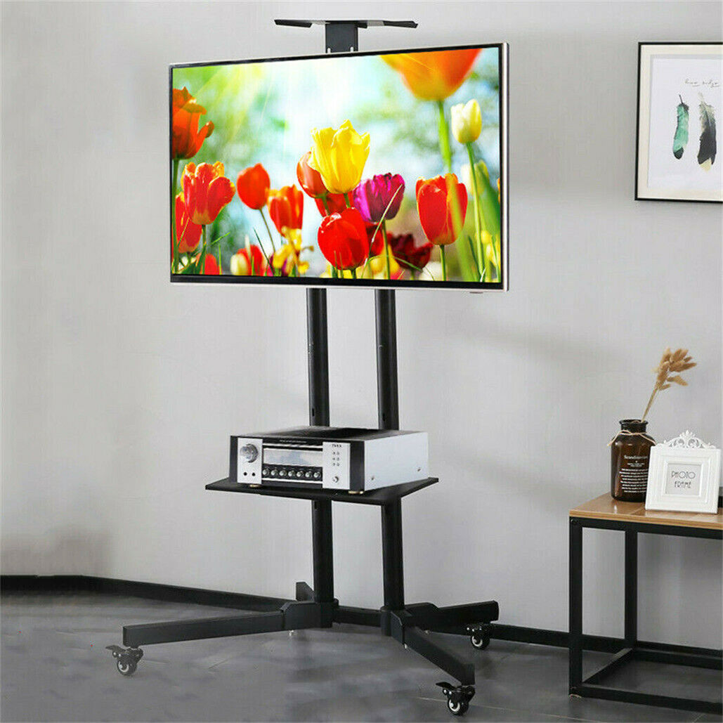 mobile-tv-cart-portable-tv-stand-w-shelf-32-72-lcd-led-oled-4k-smart-flat