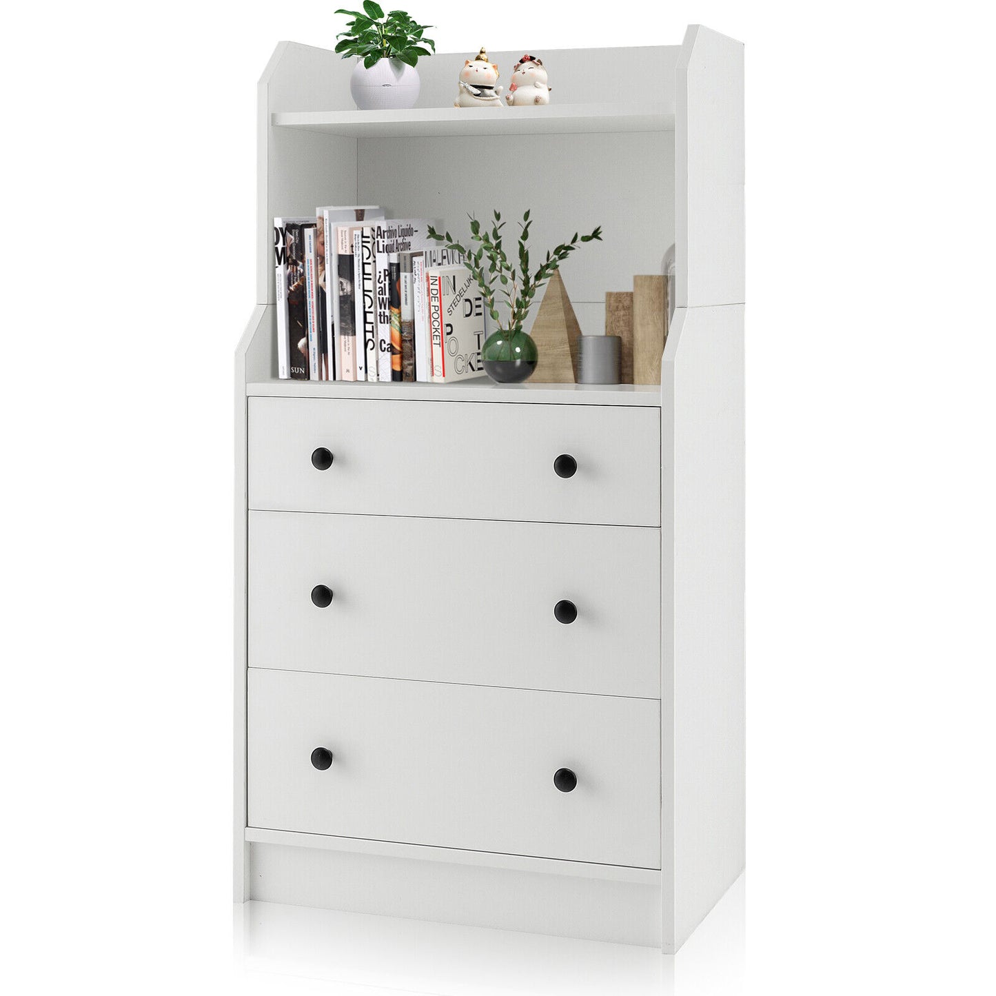 3-drawer-dresser-wood-utility-storage-organizer-chest-w-2-open-shelves
