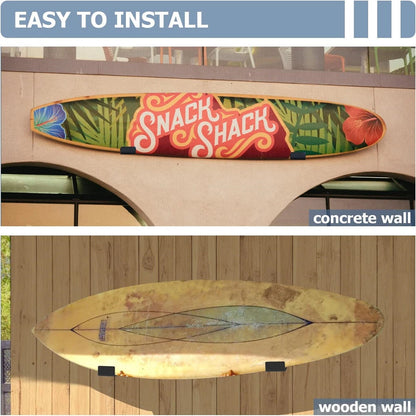 P&P Aluminum Surfboard Wall Rack Short & Long Board Storage Display Mount Hanger