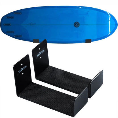 P&P Aluminum Surfboard Wall Rack Short & Long Board Storage Display Mount Hanger