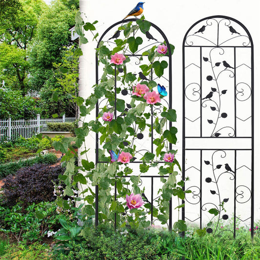 2pack-large-garden-trellis-heavy-duty-patio-screen-deck-privacy-fence-wall-panel