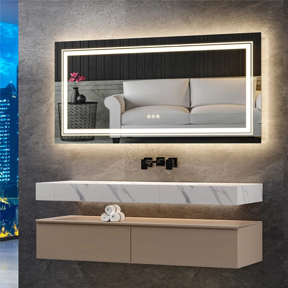 Modern Backlit Led Vanity Mirror-3000-6000K