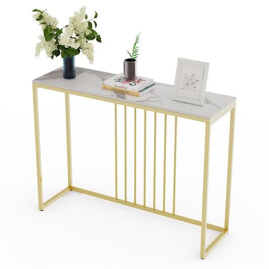 P&P Slim Hallway Console Table Entryway Living Room Side End Table Narrow Storage