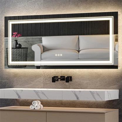Modern Backlit Led Vanity Mirror-3000-6000K