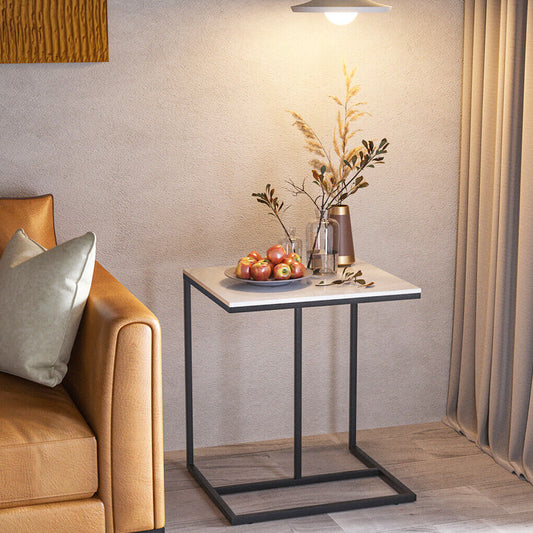 Buy Real Marble Couch Side Table with Tray – Australia
