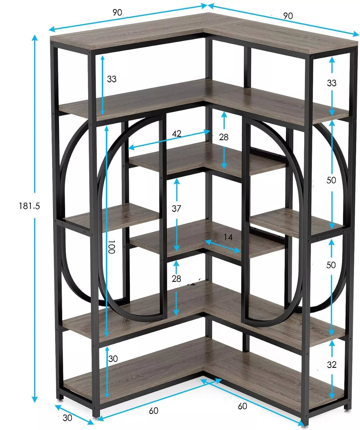 Space-Saving Bookshelf for Sale