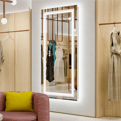 LED Bathroom Mirror with Anti-Fog, Memory & Dimmable Light - 1510x780mm/Double LED