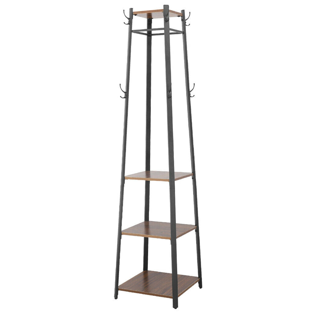 Shop Now Heavy-Duty Hall Tree Stand – Shelves & Hooks AU