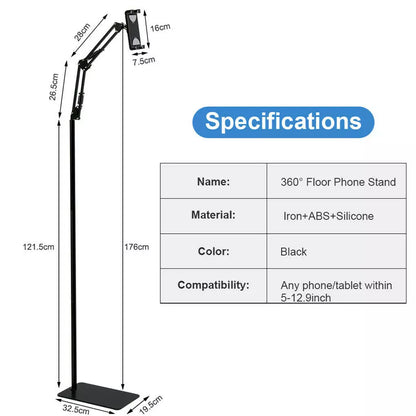 Lazy Mount Stand for iPad, Tablets & Phones (12.9-inch)