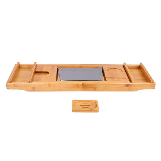 extendable-bamboo-bath-caddy-adjustable-home-spa-bathtub-tray-phone-holder-rack
