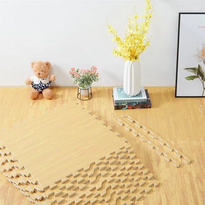 12PCS Interlocking Heavy Duty EVA Foam Gym Flooring Mats 60x60cm