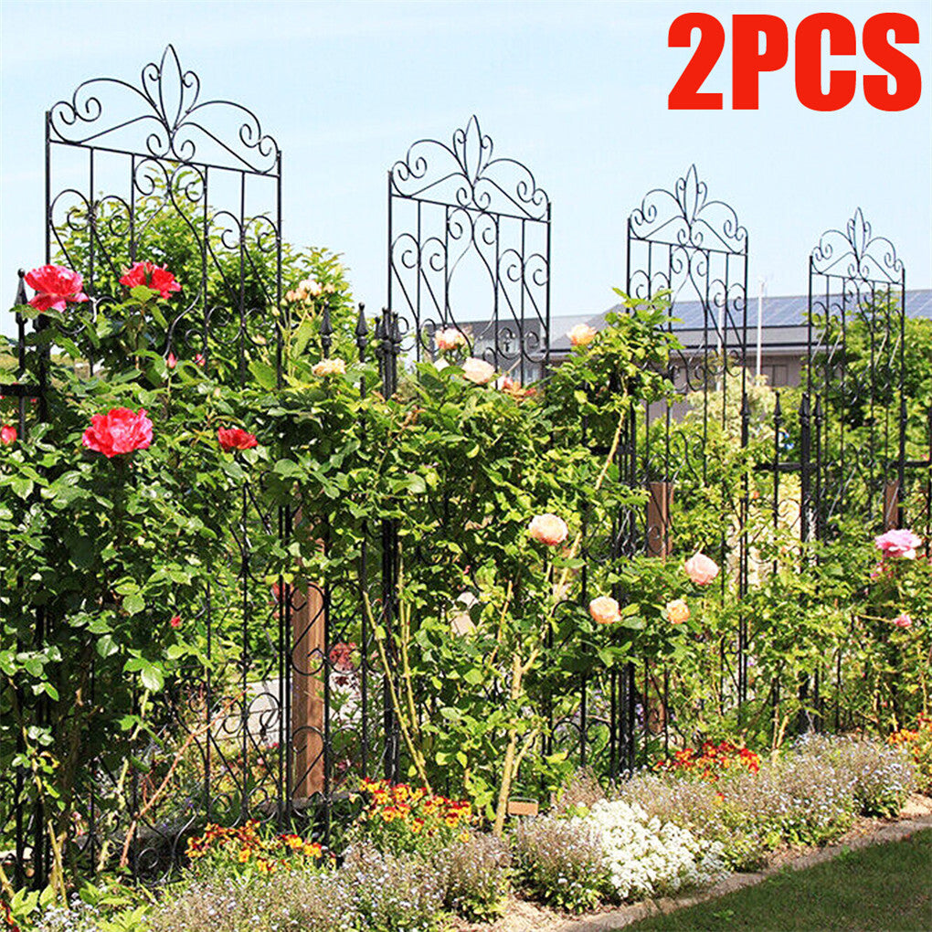 P&P Heavy Duty Metal Garden Trellis Tall Rustproof Vines Climb Plant Outdoor Trellis