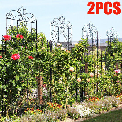 P&P Heavy Duty Metal Garden Trellis Tall Rustproof Vines Climb Plant Outdoor Trellis