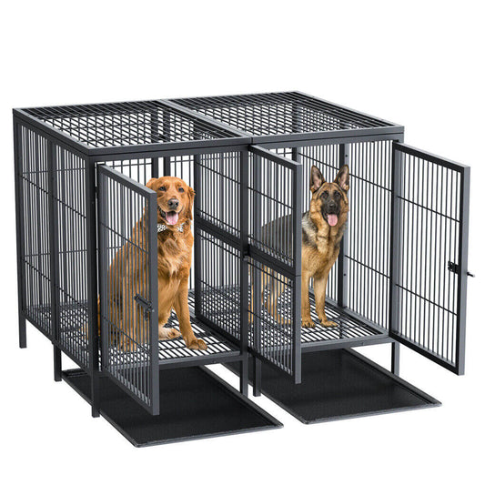 Shop P&P XXXL Dog Crate – Raised Pet Cage for Large Dogs in Australia