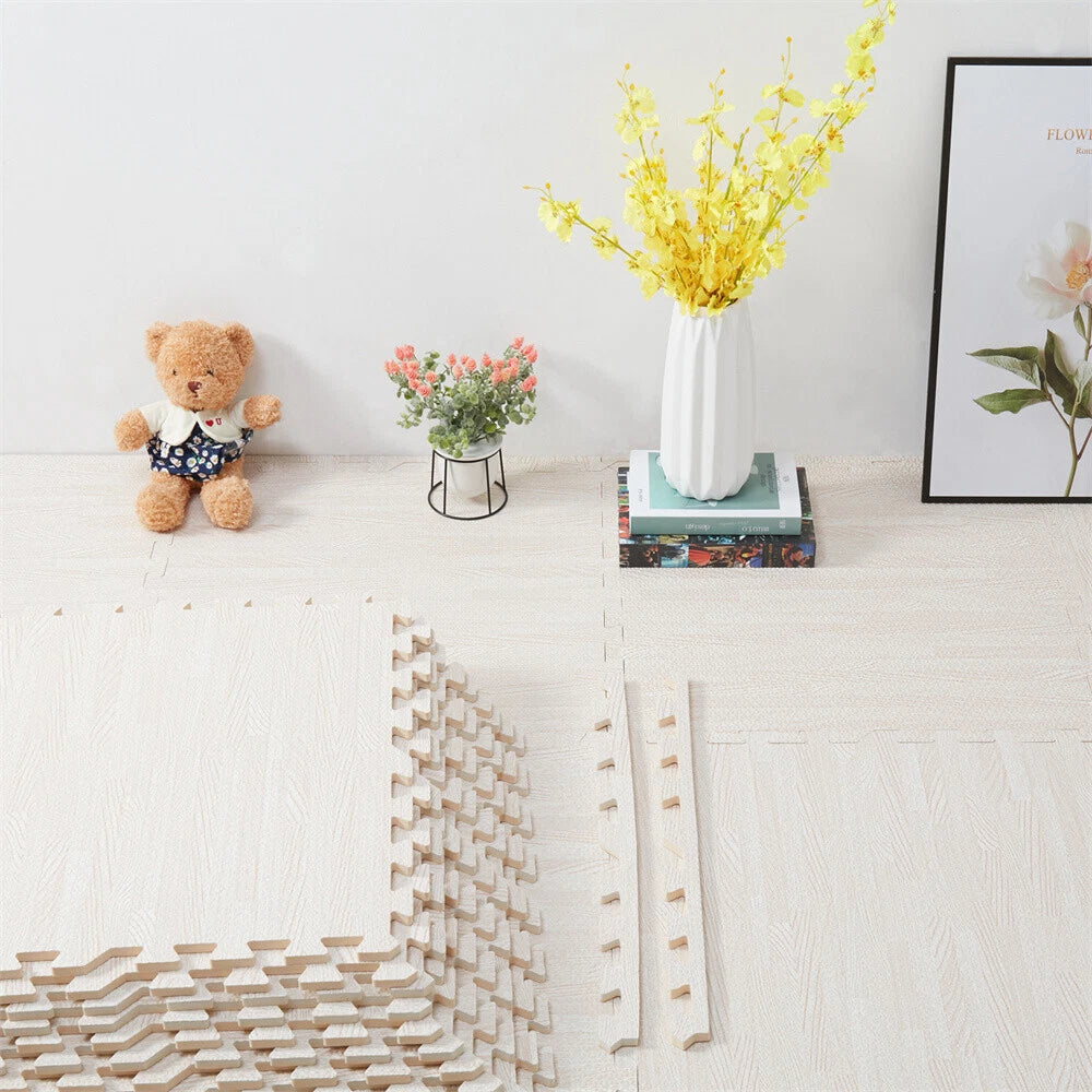 12PCS Interlocking Heavy Duty EVA Foam Gym Flooring Mats 60x60cm