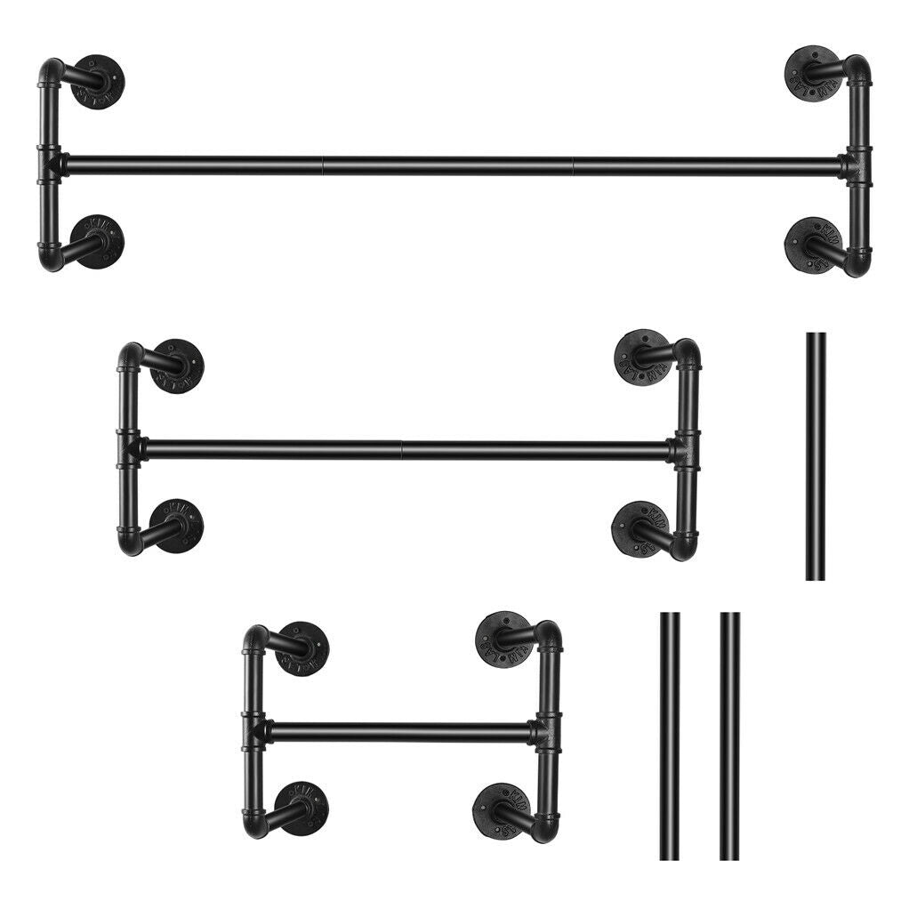 Buy Heavy Duty Clothes Rail Shelf – Wall Mounted AU