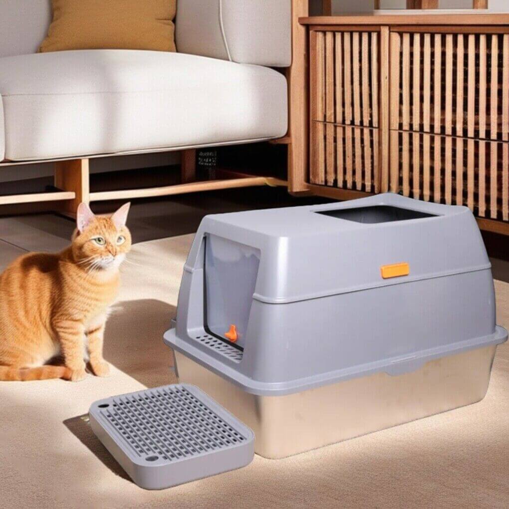 Shop Now – Durable High Sided Cat Litter Box for Australian Cat Owners