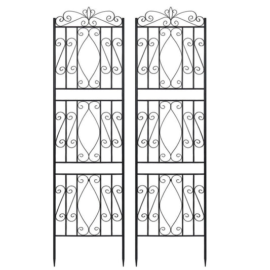 P&P Heavy Duty Metal Garden Trellis Tall Rustproof Vines Climb Plant Outdoor Trellis
