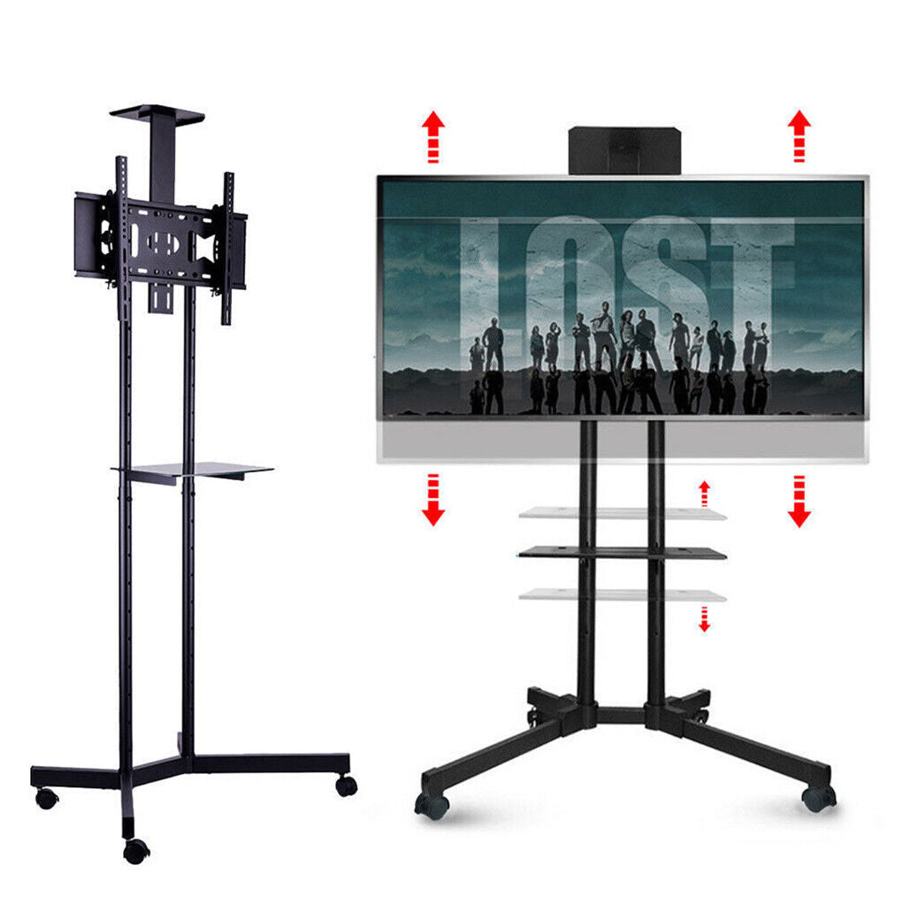 mobile-cantilever-tv-stand-cart-floor-stand-tv-mount-bracket-w-wheel-and-shelf