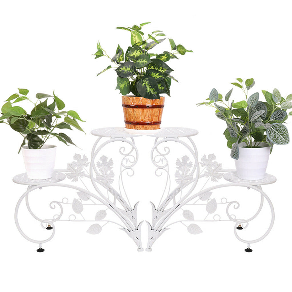 P&P Combo Swan Shaped Planter Flower Holder Plant Shelf Stand Electroplate Paint AU