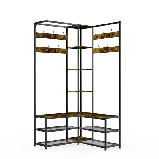 Buy Online: Multi-Functional P&P Entryway Rack in Australia