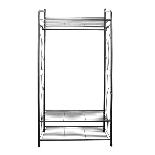 Buy Metal Open Wardrobe – Clothes Rack & Shoe Organizer AU