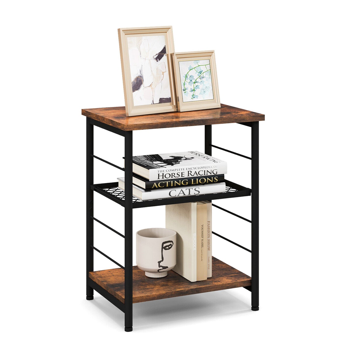 3-tier-side-end-table-with-adjustable-mesh-shelf-narrow-nightstand