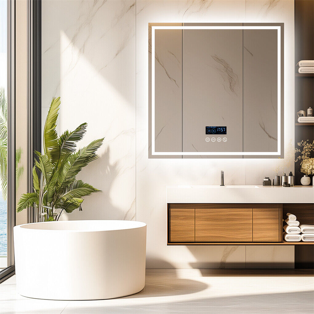 Get the Best Bluetooth LED Vanity Mirror with Anti-Fog – Available for Delivery in Australia