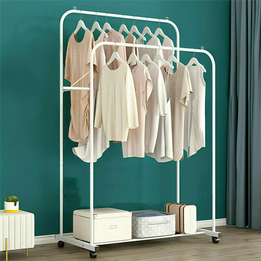 Shop Now Portable Clothes Rack – Metal Pipe Wardrobe AU