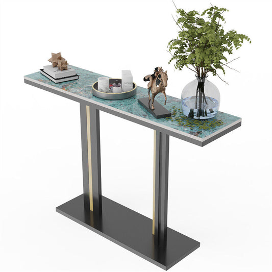 Buy Emerald Green Marble Console Table Online – Australian Shipping Available