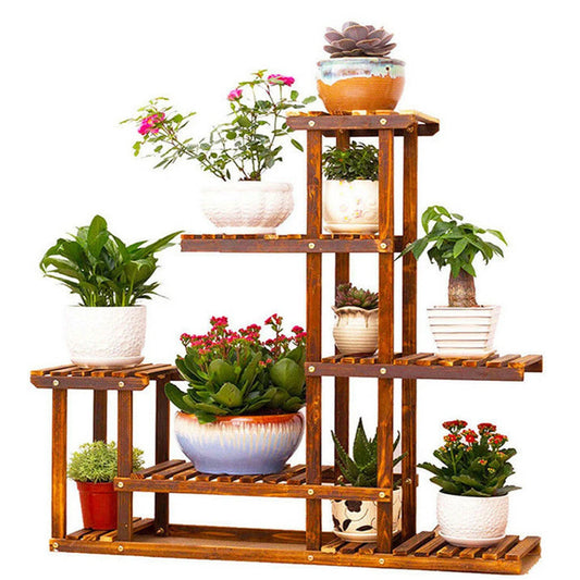 Flower Rack & Bonsai Holder for Home Decor
