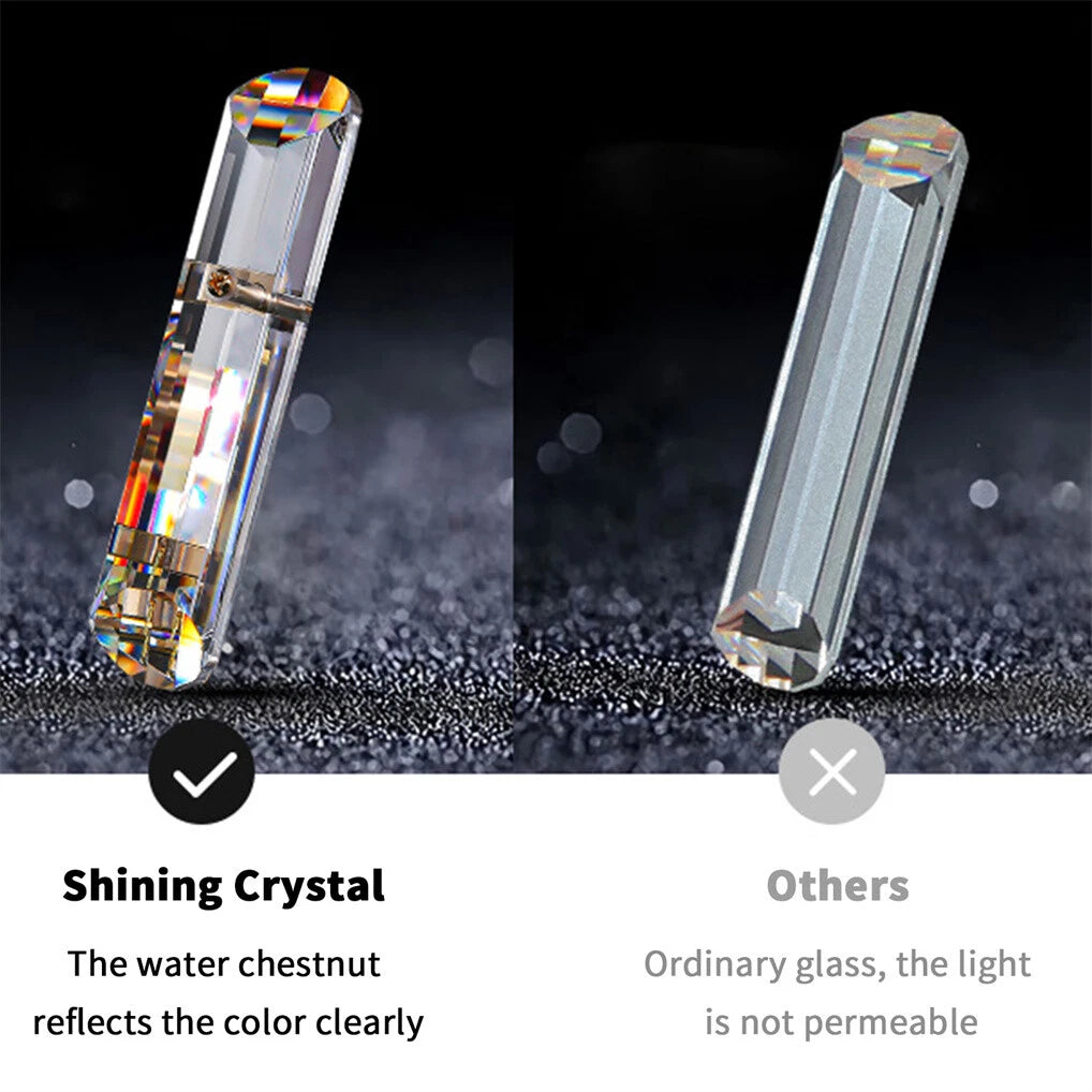 60cm Crystal Chandelier with 3-Color Adjustable Light