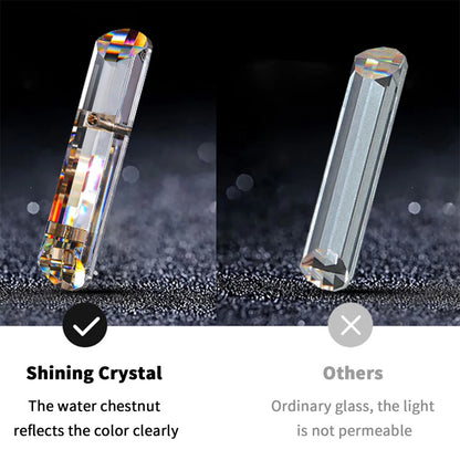 60cm Crystal Chandelier with 3-Color Adjustable Light