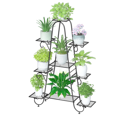 190cm High Metal Plant Stand for Living Room & Garden