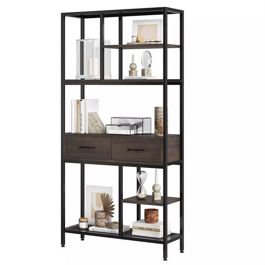 Shop now: Vintage Tall Standing Bookshelf – Rustic Storage Cabinet available in Australia