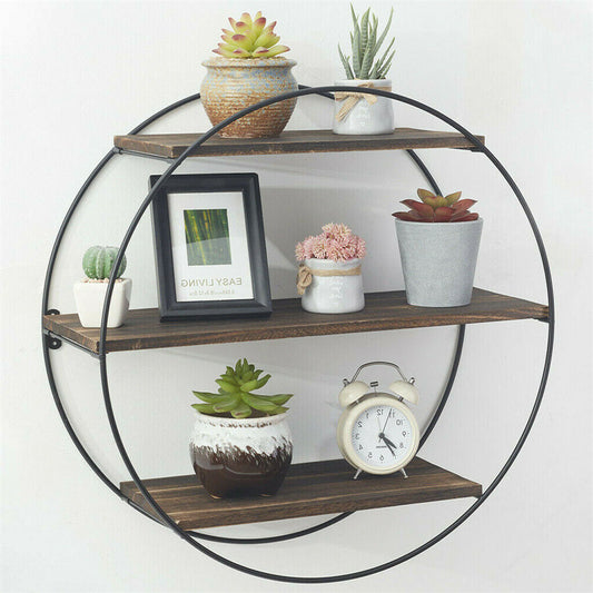 metal-frame-round-wall-floating-ledge-shelf-book-storage-spice-rack-home-decor