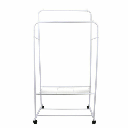 Shop Now Heavy Duty Garment Rack with Shoe Shelves AU