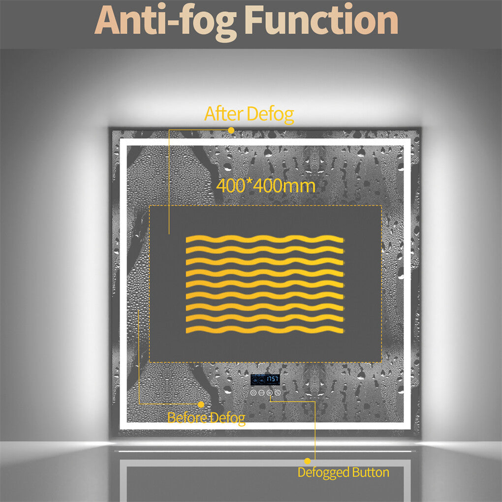 Shop Bluetooth LED Vanity Mirror with Anti-Fog in Australia – The Ultimate Beauty Tool