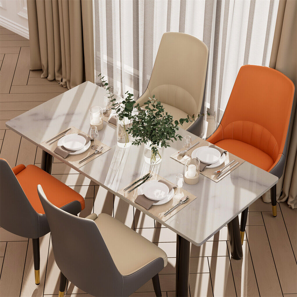 Buy 2x Anti-Scratch Leather Kitchen Chairs Online