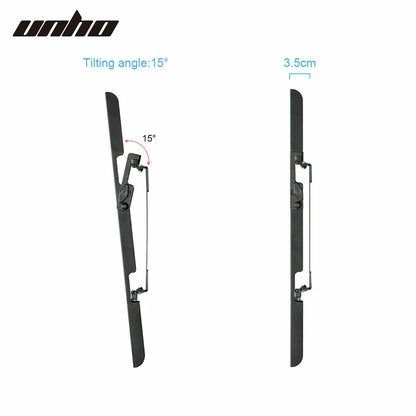 Slim Wall Mount Bracket for 32-85" TVs – Fits Sony, Samsung, LG, TCL