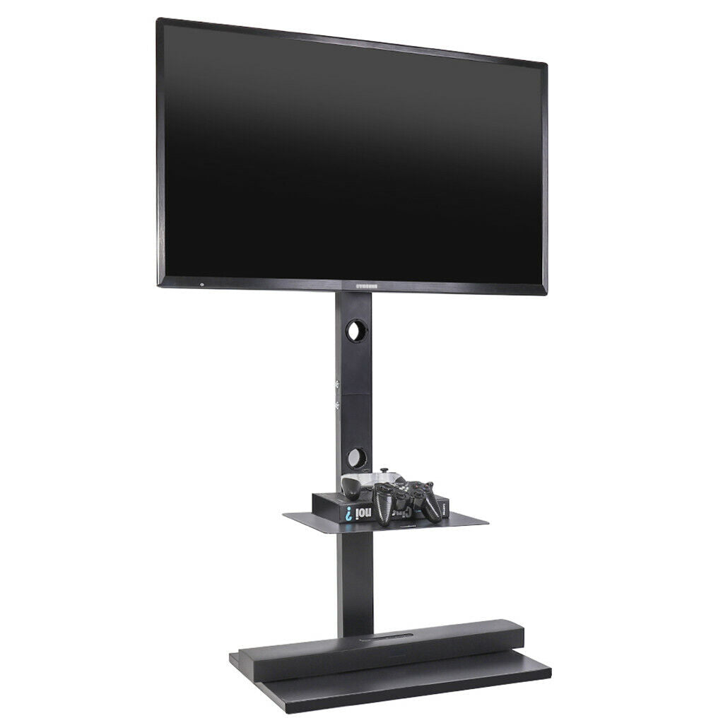 floor-tv-stand-tall-corner-tv-mount-stand-bracket-shelf-32-65-universal-swivel