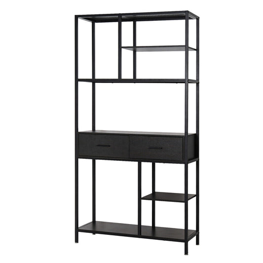 Buy Extra Large Industrial Bookshelf with Drawers Online in Australia