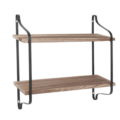 Shop 2-Tier Rustic Floating Wall Shelves – Buy in AU